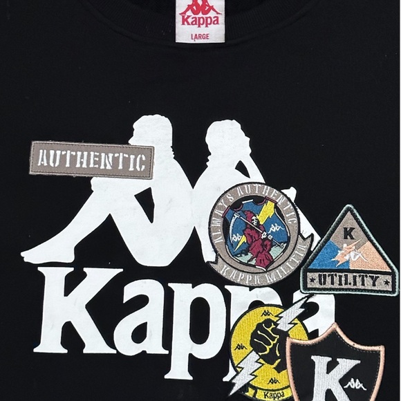 KAPPA Embroidery Patch Pullover Sweatshirt - Picture 2 of 3